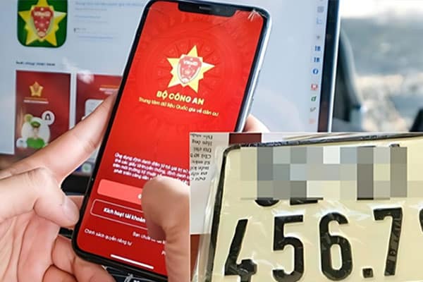 Đăng ký xe và biển số xe Online bằng VNID Bộ Công An sau sáp nhập tỉnh