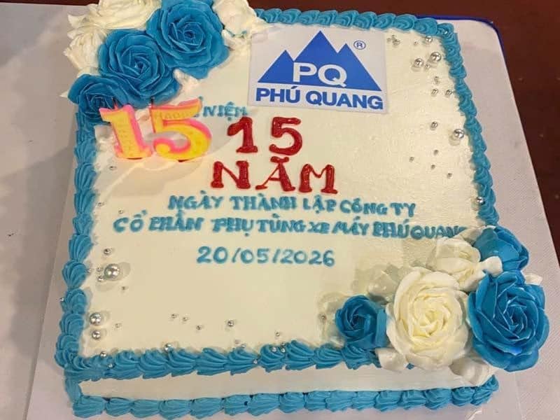 Kỷ niệm 15 năm ngày thành lập công ty Phụ Tùng Xe Máy Phú Quang 20/5/2026