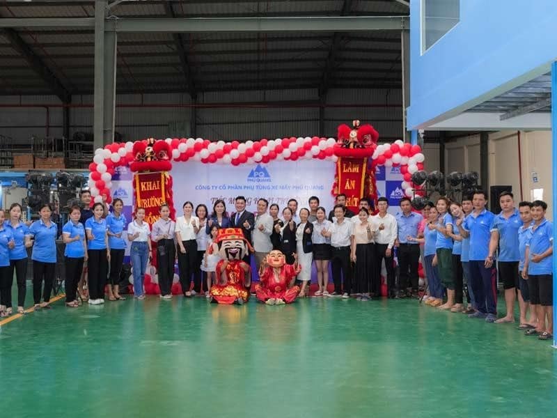 Kỷ niệm 15 năm ngày thành lập công ty Phụ Tùng Xe Máy Phú Quang 20/5/2026